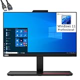 Lenovo ThinkCentre M70a 21.5" FHD AIO Business All-in-One Desktop, Intel Hexa-Core i5-10400 up to 4.