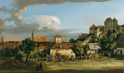 Affiche Toile de Bernardo Bellotto aux finitions muséales d'art portrait 60x90cm
