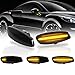 Produktbild OZ-LAMPE LED Dynamische Seitenblinker für Peugeo-t 207 308 3008 5008 RCZ, LED Dynamischer Blinker für Citroe-n C3 DS3 C4 Picasso DS4 C5 2 Stücke Schwarz , Blinkleuchte 18 SMD mit CAN-Bus Tuning