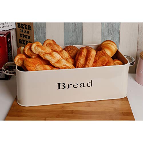 Baoblaze Caixa de pão moderna para cozinha, quarto, armazenamento de bolo, recipiente de alimentos c