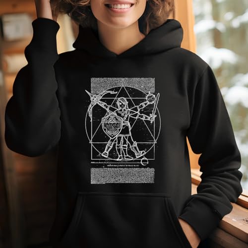 Sudadera con capucha de Zelda Link de algodón suave estilo casual en color verde 3