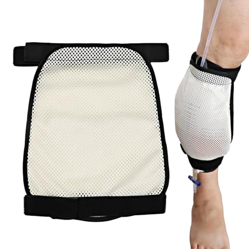 Support pour Poche De Drainage Urinaire - Ajustable Respirant,Support De Sac À Urine pour La Jambe,pour La Santé Le Confort La Mobilité L Hygiène Le Soin La Récupération Le Bien