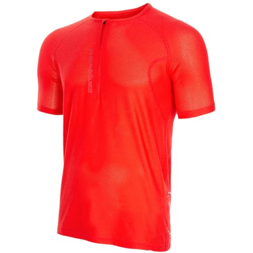 TRANGOWORLD Nueno Camiseta, Hombre, Rojo, M