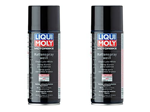 ILODA Liqui Moly 1591 - Espray para cadenas de moto (2 unidades, 400 ml), color blanco Cover
