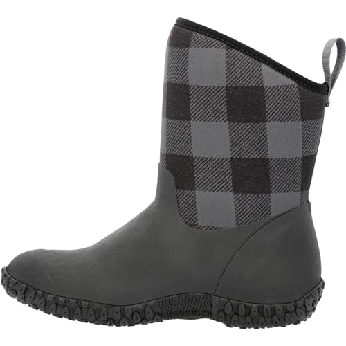 Image of MUCK Women's Muckster II Mid Fleece Boot, Black, Size 9(M)