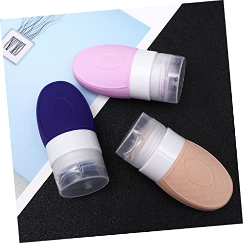 LALAFINA 5 Unidades 5 Unidades Recipiente De Emulsão De Viagem Artigos De Toalete De Tamanho De Viag