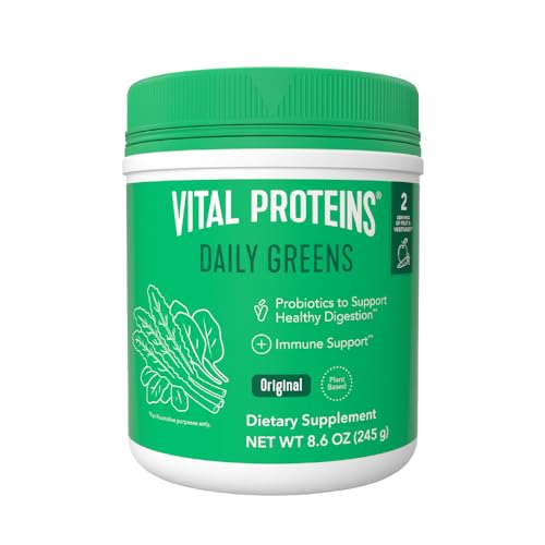 Vital Proteins Unflavored Daily Greens, 8.6 OZ