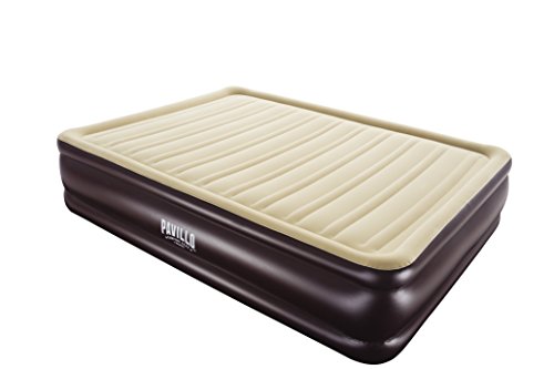 Pavillo Corn Trims Ecru/Graphite, Queen Air Bed 203 x 152 x 43 cm