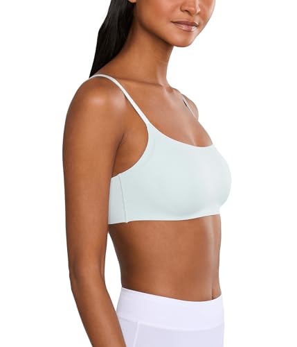 Image of Calvin Klein Women's Invisibles Comfort Seamless Adjustable Skinny Strap Bralette Bra