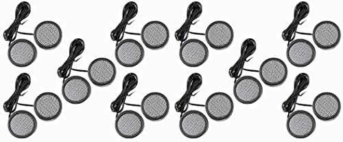 Audiopipe 10 Pack 500W High Frequency Car Truck Stereo Super Tweeters Built-In Crossover Xtc-3300 #TOP11