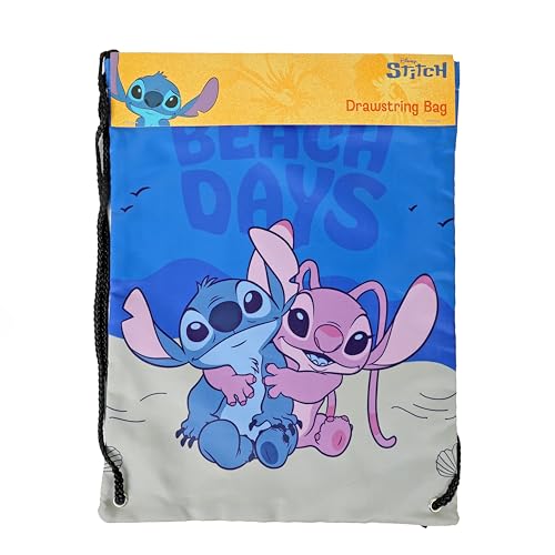 Disney Stitch 14 Drawstring Bag - Blue