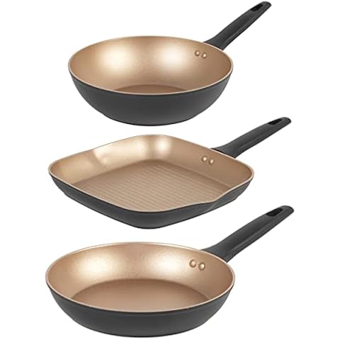 Russell Hobbs Opulence 3-Piece Pan Set Cover