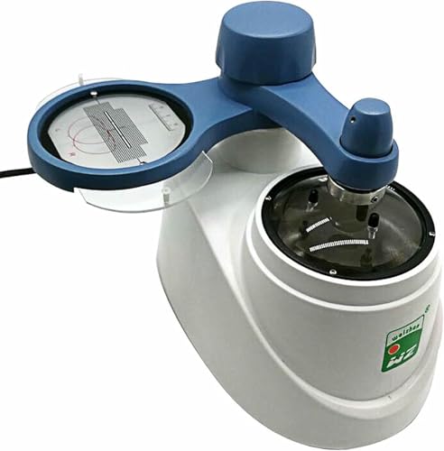 Eyeglass Lens Centering Locator with high-Definition dial, Adjustable Baffle and Pressing Mechanism, Suitable for Optical Shops