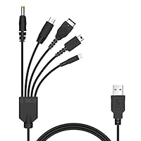 Algopix Similar Product 8 - Xahpower 5 in 1 USB Charger Cable Cord
