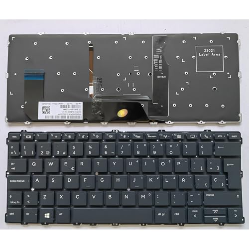 Clavier HP EliteBook X360 1030 G2 pièce de rechange HSN-Q10C noir