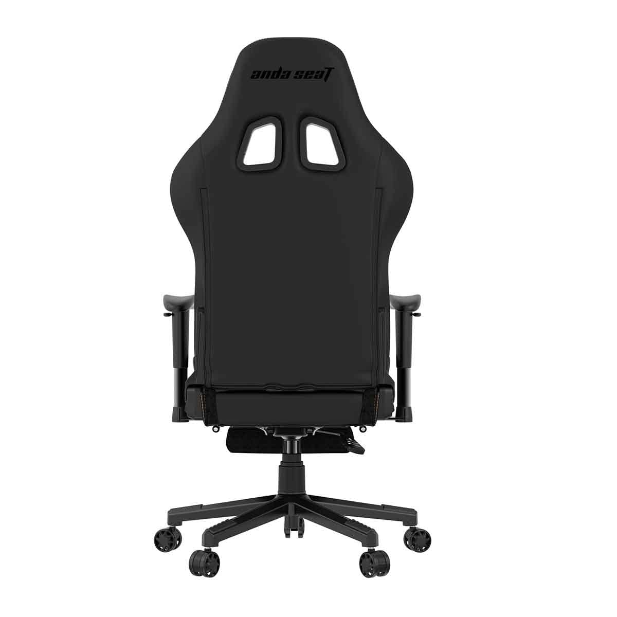 Anda Seat Jungle 2 Pro Escritorio ergonómica de Piel con Cuello y Respaldo Lumbar, Asiento, sillas de Juego para Adultos y Adolescentes, Medium, Negro