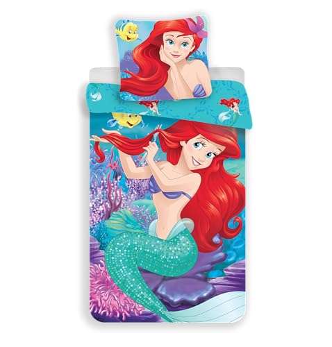 Jerry Fabrics - Juego de cama de 140 x 200 cm y funda de almohada de 65 x 65 cm