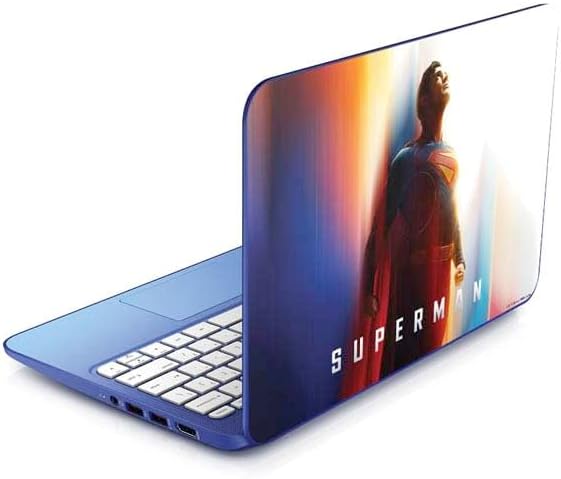 Skinit Decal Laptop Skin Compatible with Stream 11-d010nr 11.6in - Officially Licensed DC Comics Superman Official Logo Design
