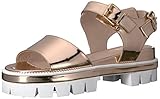 Shellys London Women's DITA Platform Sandal, Rose Gold, 38 EU/7.5 M US