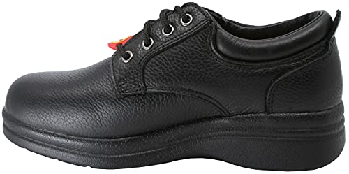 CACTUS Men’s 4620 4” Certified Slip-Resistant Tumbled Full Grain Leather Slip Resistant Rubber Outsole Restaurant Kitchen Work Shoe Non Slip4
