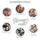 Augenmassagegerät,CEIEVER Mikrostrombrille mit 3 Massagemodi Elektrisches Augenmassagegerät Rotlicht Anti-Falten-Massagegerät für trockene Augen Schlaf