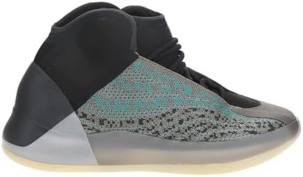 adidas Tênis infantil masculino Yeezy Quantum com cadarço, Cinza