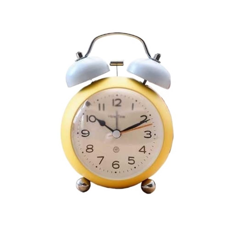 J9V4G6S3B5 Desk Clock 3 Inch Multifunctional Alarm Clock for Living Room Study School Dormitory Bedroom Battery Operated Desktop analogue alarm clock