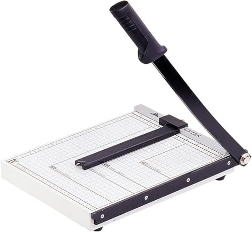 事務器 裁断機 大型 B4ペーパーカッター 業務用カッティングマシン 手作業用紙トリマー大型ペーパーカッター業務用 裁断機 ラベル カード裁断 定規をつけるクーポン ラベル カード裁断 (B4)