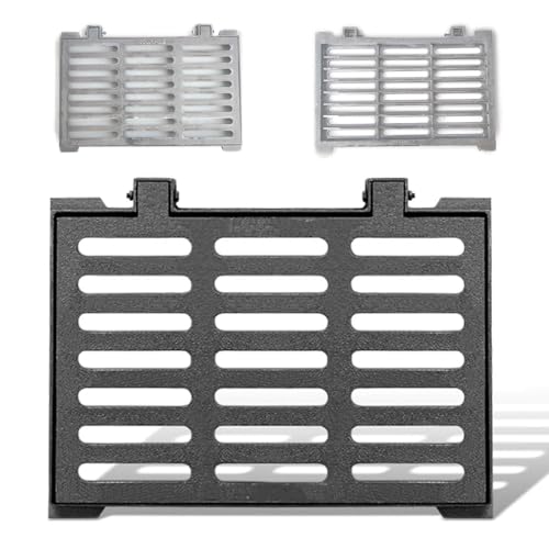 Robuster Schachtabdeckung, Rechteckiger Abfluss Abdeckung für den Außenbereich, für Hof, Einfahrt und Garten, Kanaldeckel aus Duktilem Gusseisen mit Rahmen und Diebstahlschutz(30x50cm/12x20in) Robuster Schachtabdeckung, Rechteckiger Abfluss Abdeckung für den Außenbereich, für Hof, Einfahrt und Garten, Kanaldeckel aus Duktilem Gusseisen mit Rahmen und Diebstahlschutz(30x50cm/12x20in)