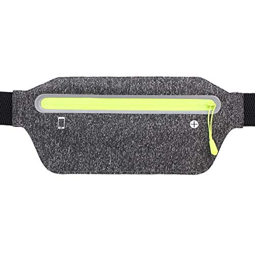 Ejecución de Soporte for el teléfono de Bolsillo for el Funcionamiento de los Hombres y Mujeres de múltiples Funciones de Equipo al Aire Libre Impermeable Invisible Delgado (Color : Naranja)