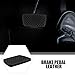 Brake Pedal Pad Compatible for Honda Nonslip Rubber Clutch Pedal Covers Replacement Automotive Brake Foot Rest Protector for Vehicle