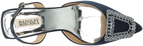 Badgley Mischka Women's Emmie Pump, Midnight (Navy), 8 | Image 4