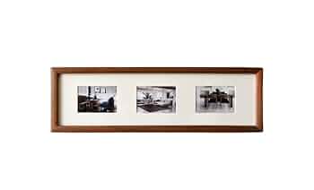 MASTERWAL マスターウォール　ウォールナットフォトフレーム5点まとめ売り MASTERWAL マスターウォール ウォールナットフォトフレーム5点