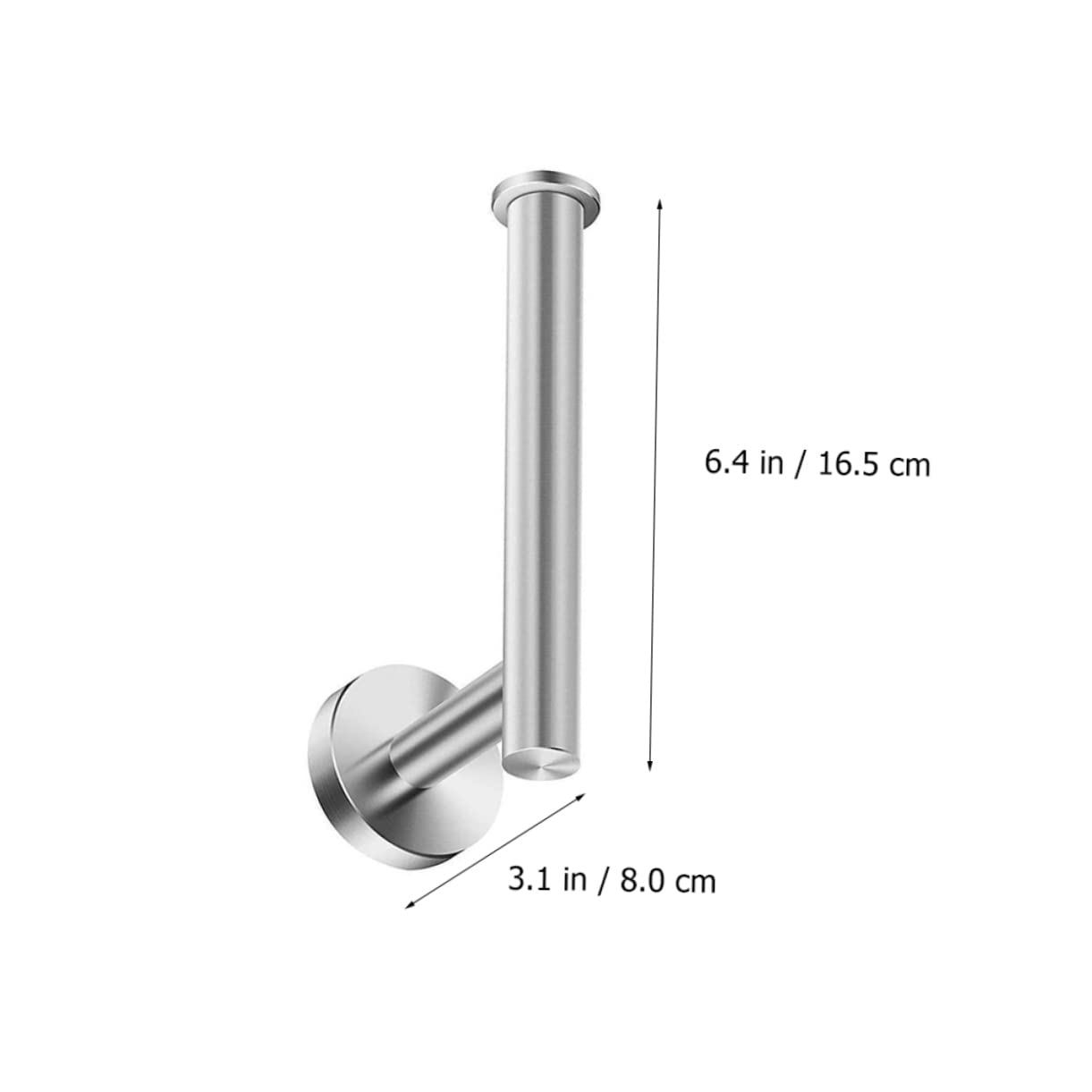 ToalleroJuego de 3 piezas Dispensador de papel higiénico Barra para toallas de mano Colgador Toalla de papel Cocina Barra para toallas de mano Barra para toallas de baño Baño moderno Toallero para e