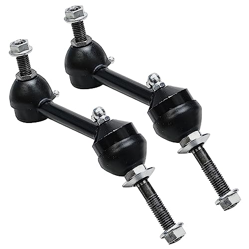 Image of Detroit Axle - Front Struts w /Coil Springs Sway Bar Links Tie Rods Boots Replacement for 2003-2011 Ford Crown Victoria Mercury Grand Marquis Marauder