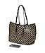AllSaints Women's Handbags Allington Straw Tote Black/Natural