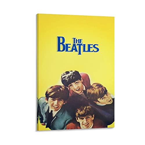 Poster décoratif sur toile The Beatles Band – Poster mural et art – Décoration moderne pour chambre à coucher familiale… - Les Beatles, Paul McCartney, John Lennon, RIngo Starr, George Harrison Poster décoratif sur toile The Beatles Band - Poster mural et art - Décoration moderne pour chambre à coucher familiale…