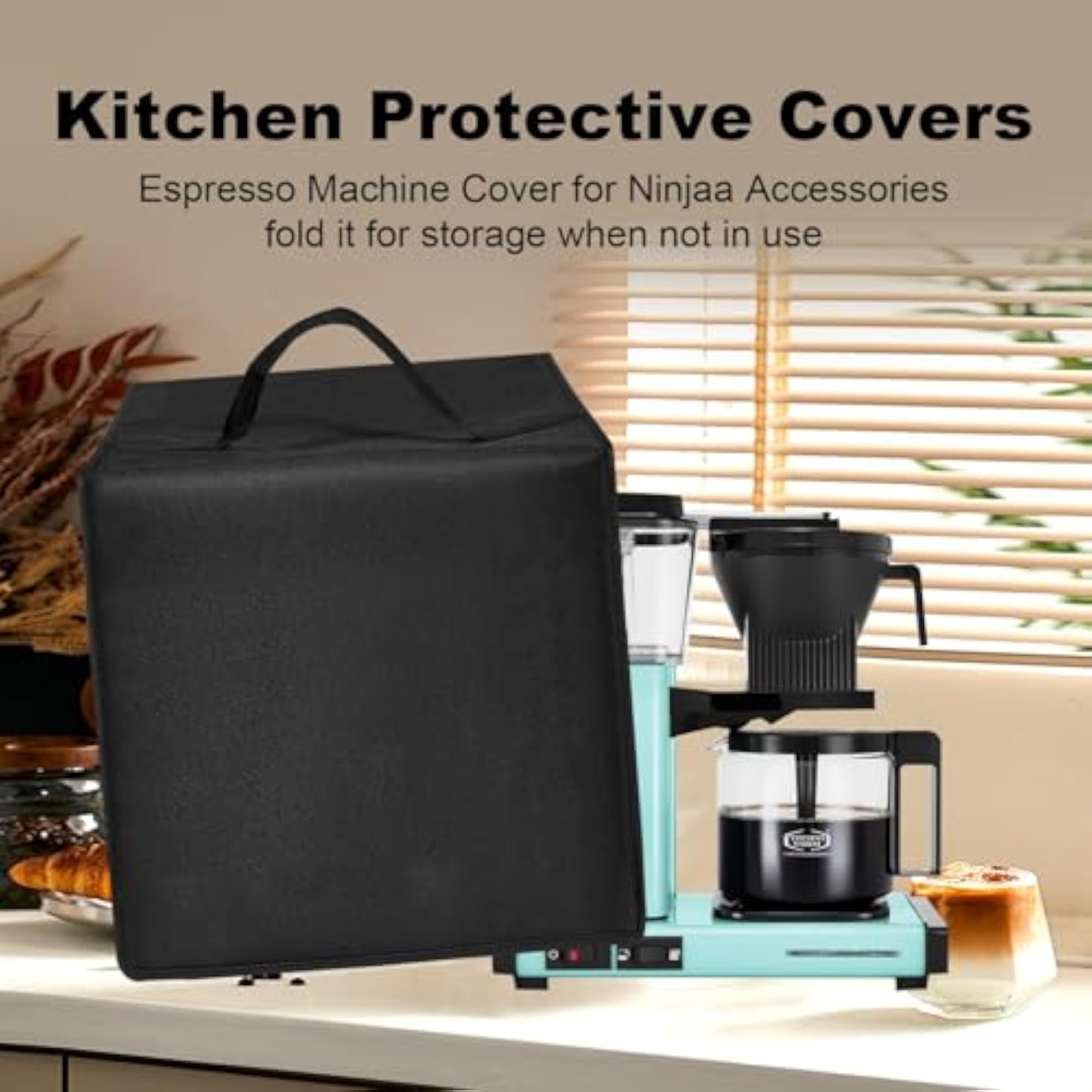 Coffee Maker Dust Cover, Protective Kitchen Accessory