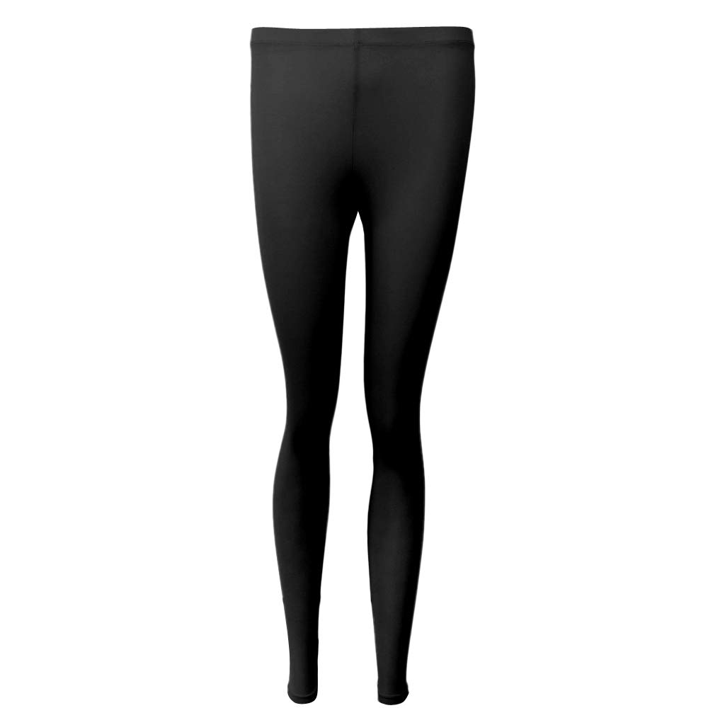 Golf Sun Protection Golf Pants Cool Ice Silk Stocking Sport Leggings L Black-image-25