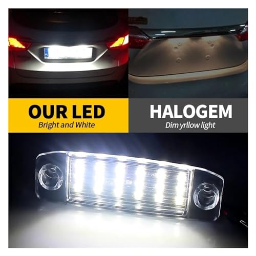 Luces matrícula LED Hyundai Sonata para renovar la iluminación trasera de tu coche por la noche 6