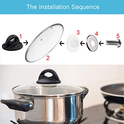 Universal Pot Lid Replacement Knobs Pan Lid Holding Handles For Rival Crockpot Replacement Lid Parts Handle(1 Pack) #TOP2