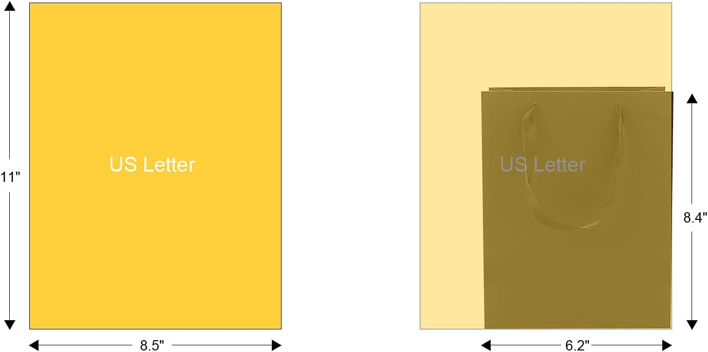 24pc Kraft Gift Bags - Small Size 6.3x3.2x8.5 Inches, Black Paper Shopping Bags with Ribbon Handles for Parties, Weddings and More - Image 4