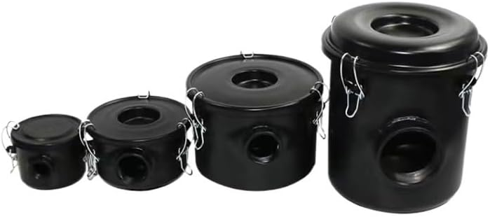 F002 F003 F004 F006 Filter Male Female 1/2 3/8 3/4 Thread Air Pressure Blower Vacuum Pump Intake Dust Filter Element(Color:F003 G1.2 Male)