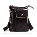 Produktbild LXIANGP Männer Multifunktions-Umhängetasche Leder Outdoor-Bekleidung Gürtel Taschen hängende Taille Mode Mobile Wallet Messenger Bag