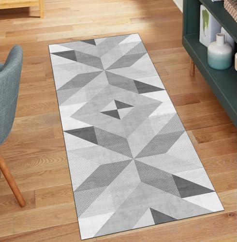 Tapis de couloir antidérapant pour en finir avec les glissades sur le sol gris - 2