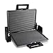 Produktbild XXL Sandwich Toaster & Panini Maker | Indoor Grill | doppelte und extra große Grillfläche (2x 33x 24 cm) 180° BBQ Grillen