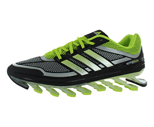 adidas Springblade - Men's Black/Green 10