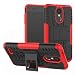 Produktbild Labanema LG K8 / LG K9 2018 Hülle, Abdeckung Cover schutzhülle Tough Strong Rugged Shock Proof Heavy Duty Case Für LG K8 / LG K9 2018-Rot