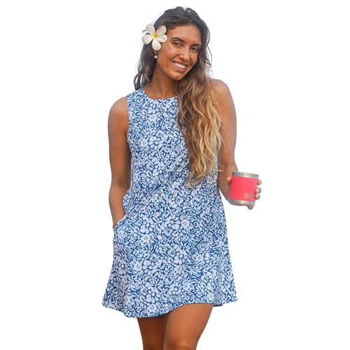 Image of RipSkirt Hawaii Sun Dress Short - Loose Fit Casual Wear, Fun for Beach and Travel
