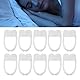10 Stück Tooth Night Guard Rubber Sport Guard, Anti-Zähneknirschen Guard, Schlaf Gut Mundschutz Anti-Zähneknirschen, Bruxismus und Pressen, Nachtschutz für Zähne